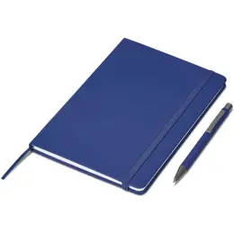Hibiscus Notebook & Pen Set Blue